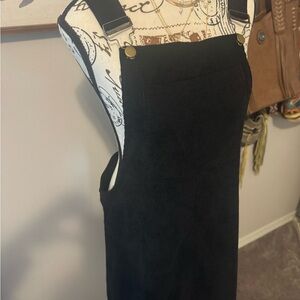 Black Corduroy  Jumper